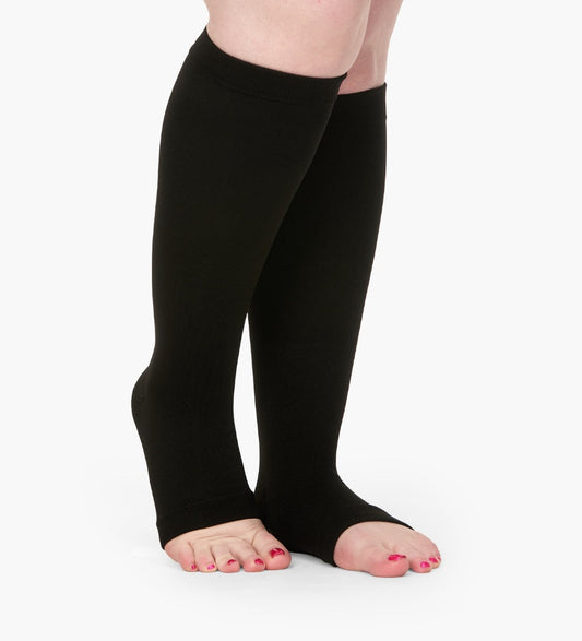 Open-Toe Compression Socks